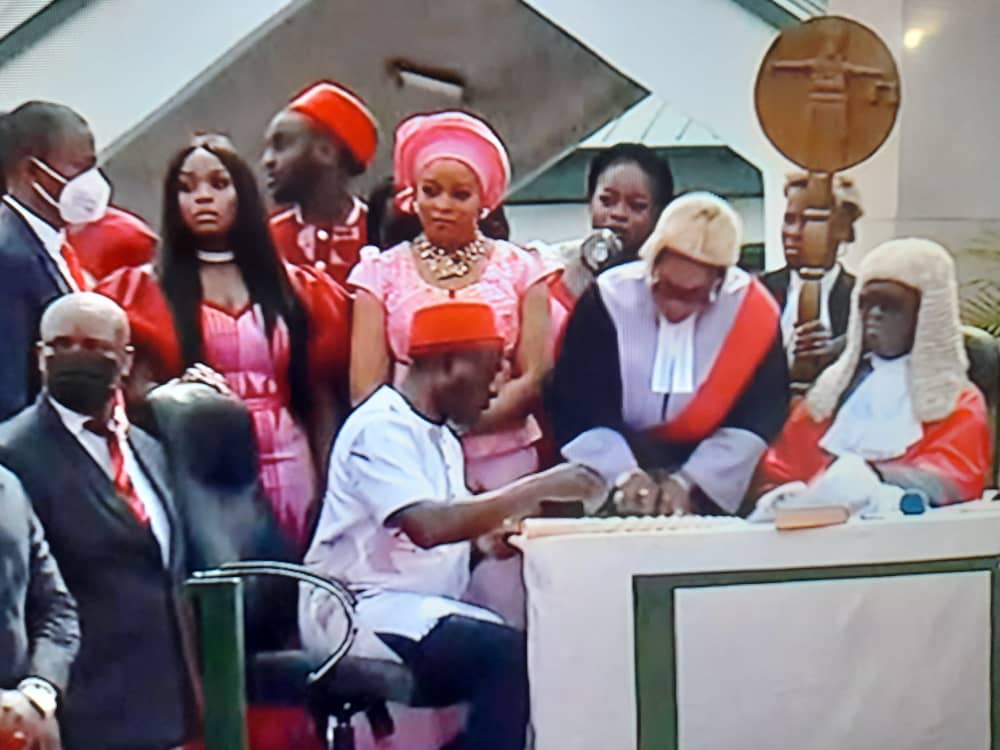 Soludo sworn-in Anambra governor