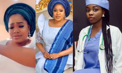 Toyin Abraham Blasts FG Over Kaduna-Abuja Train Attack, Death Of Dr Chinelo