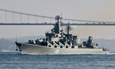 Russian warship sunk