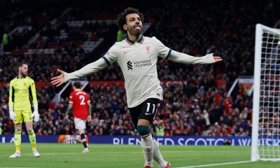 Salah Liverpool Manchester United