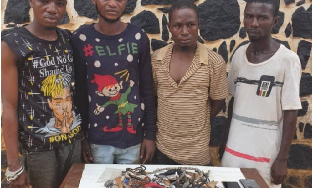 One killed as police arrest four suspected cultists in Ogun