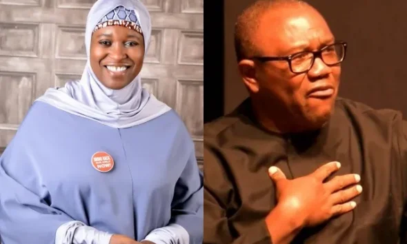 Aisha Yesufu Peter Obi