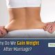 women gain weight marriage