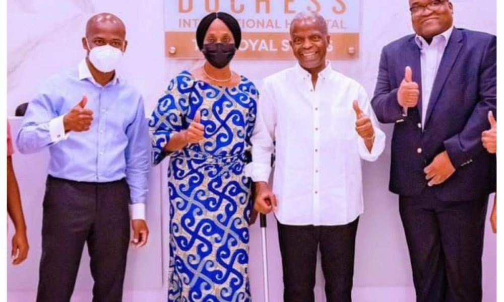 Osinbajo discharged from hospital