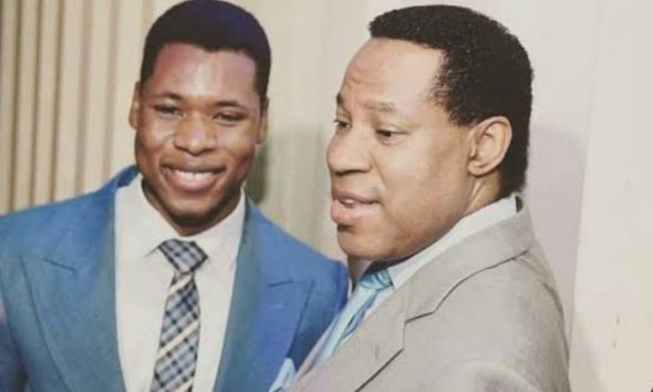 Chris Oyakhilome and Nephew