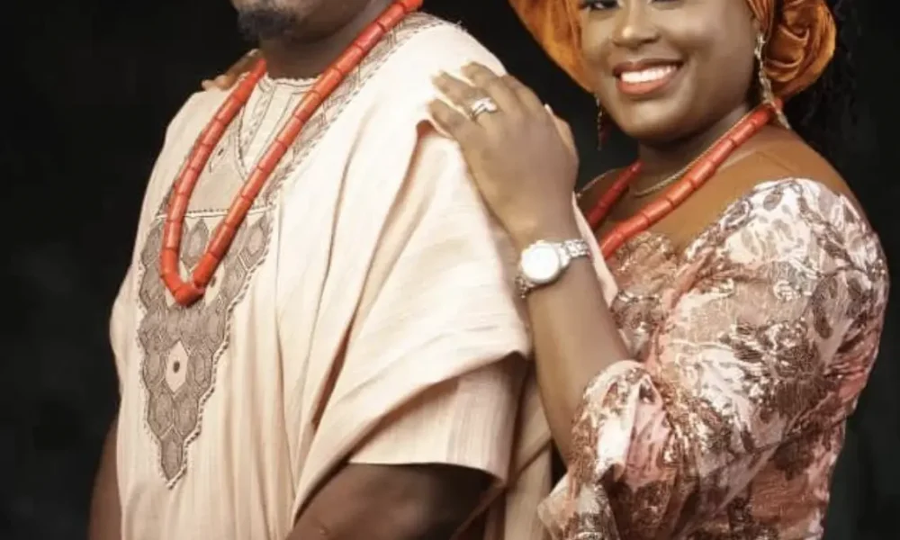 Eedris Abdulkareem and wife