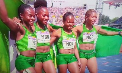 Nigeria 100m women relay