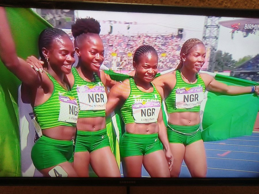 Nigeria 100m women relay