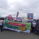 Aregbesola supporters protest