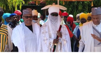 Peter Obi Emir of Kano