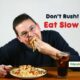 Benefits eating slowly