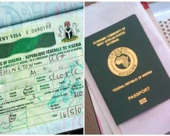 Nigerian visa travelling