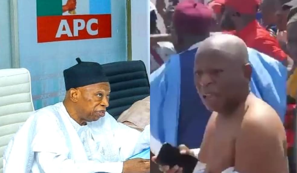 APC chief stripped naked