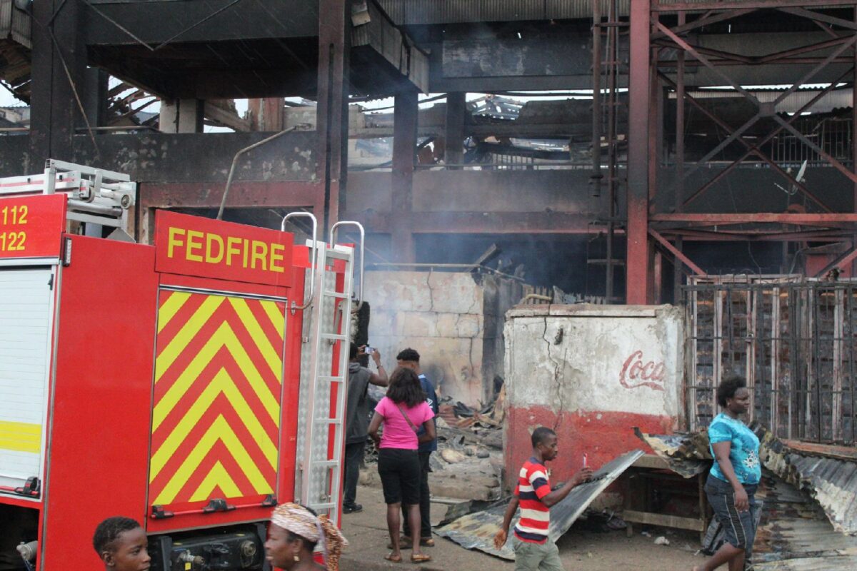 APC Edo Market fires