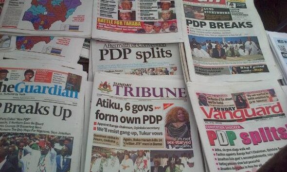 Nigeria news headlines February 21