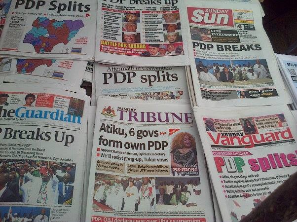Nigeria news headlines February 21