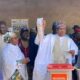 Buhari delivers unit to Tinubu