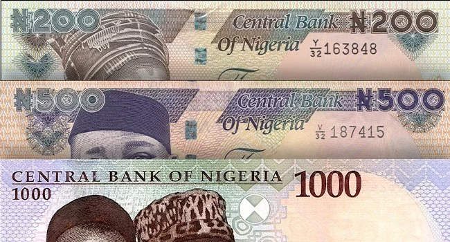legality Old naira notes