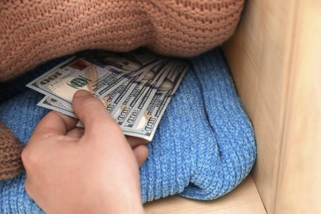 Hiding money from spouse
