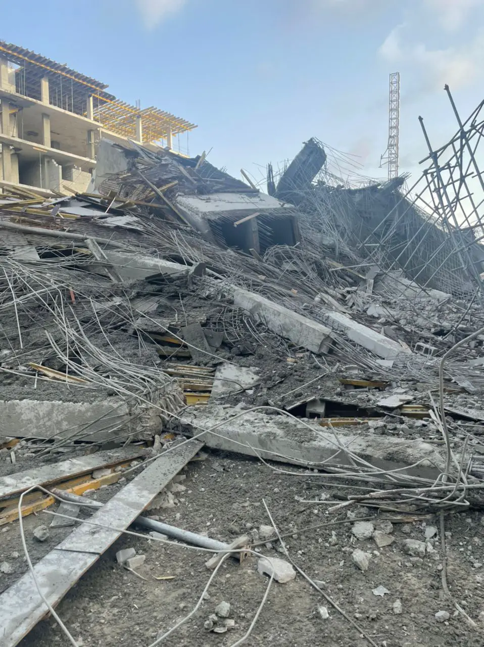 Lagos Banana island building collapse