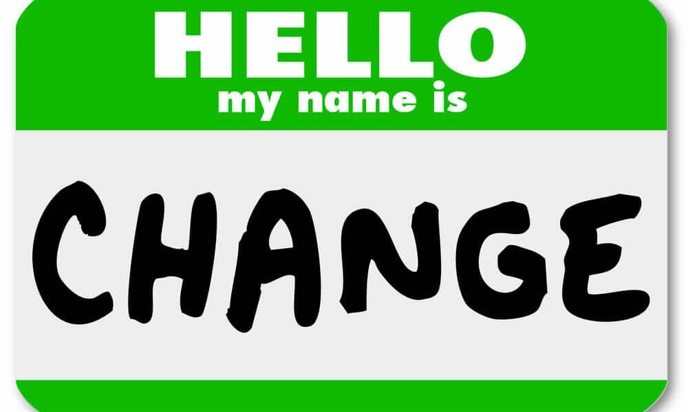 reasons for change of name