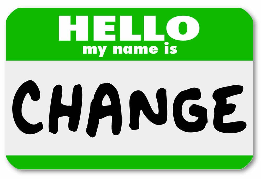 reasons for change of name