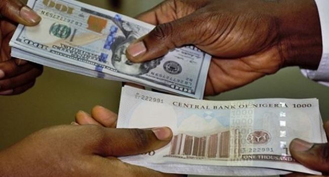Naira dollar exchange for April 26