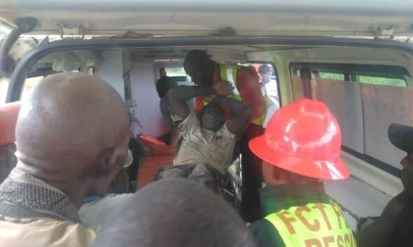 Abuja htoel collapse rescue