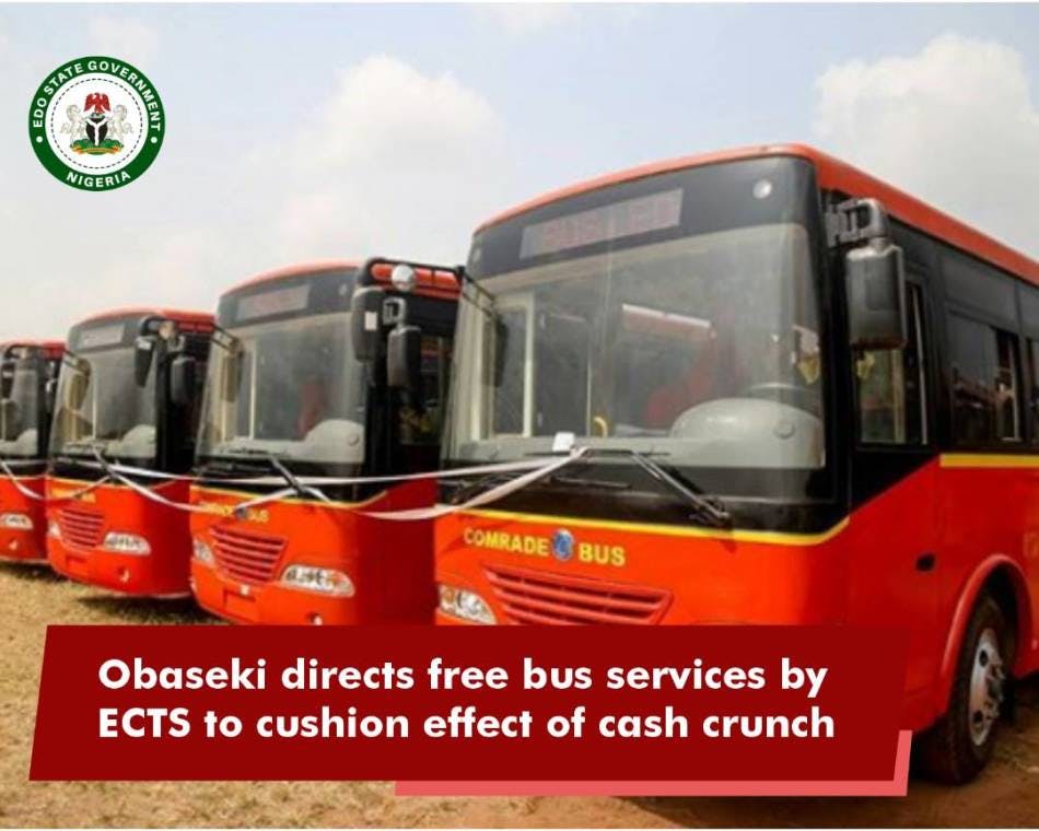 Obaseki extends free bus