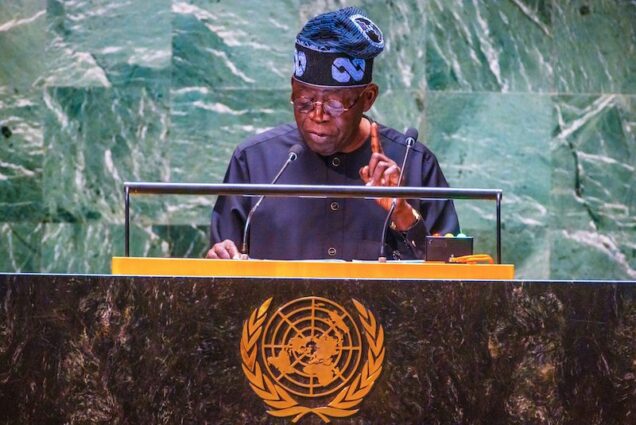 Tinubu United Nations address