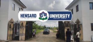 Hensard University admission