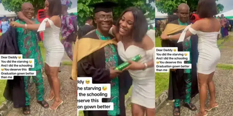 Nigerian Woman Honors Father