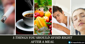 avoid after eating