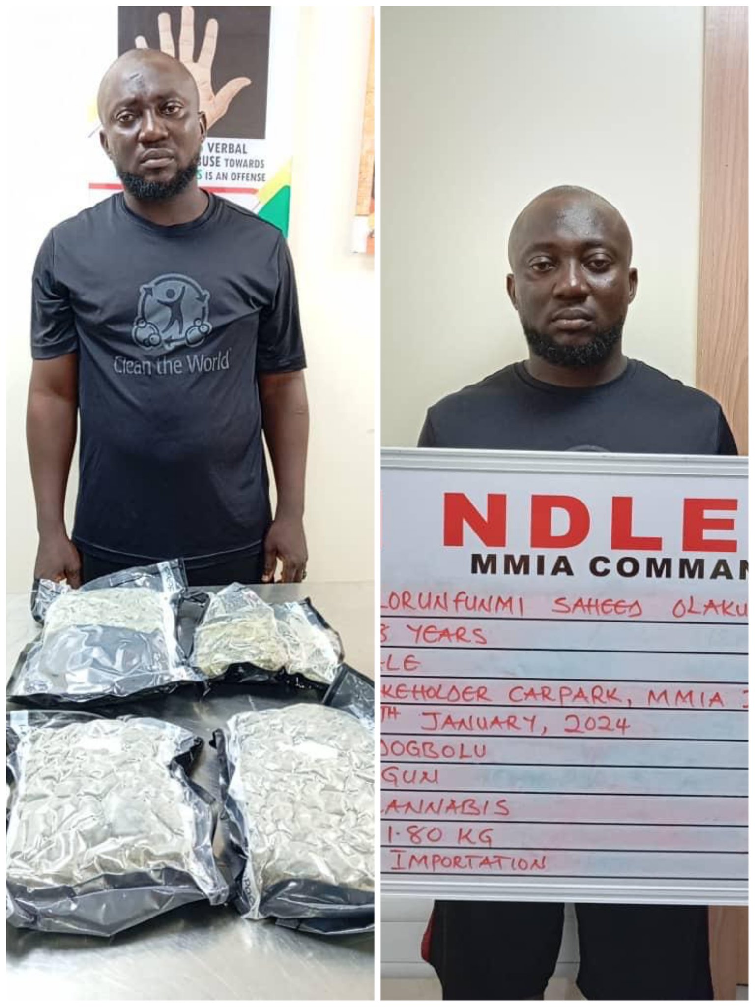 NDLEA intercepts Colos