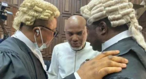 Nnamdi Kanu's court outburst