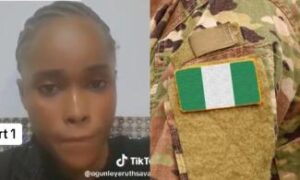 Female Soldier Arrested