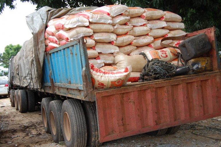 50 Trucks of food intercepted in Zamfara
