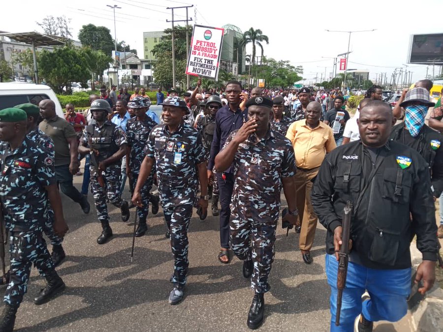 Lagos anti-hunger protest