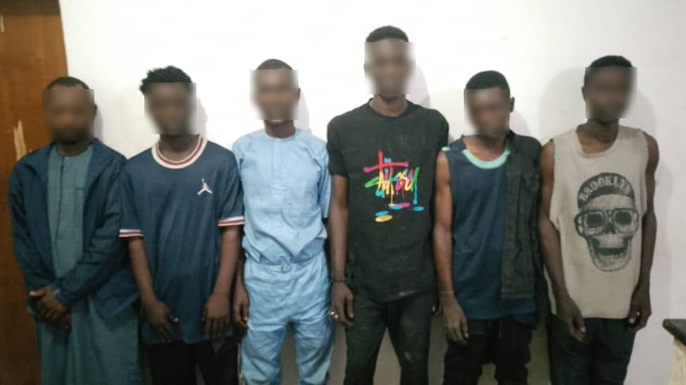 suspected armed robbers in Abuja