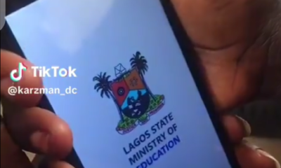 Lagos state ministry of education gifts student phone