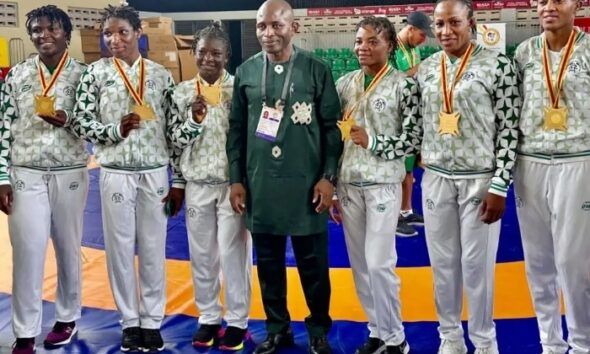 Nigerian female wrestlers produce six gold medals at All African Games