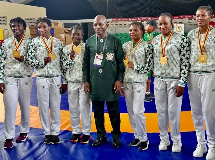 Nigerian female wrestlers produce six gold medals at All African Games