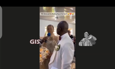Bride wedding deviated from the traditional wedding vows spark reactions