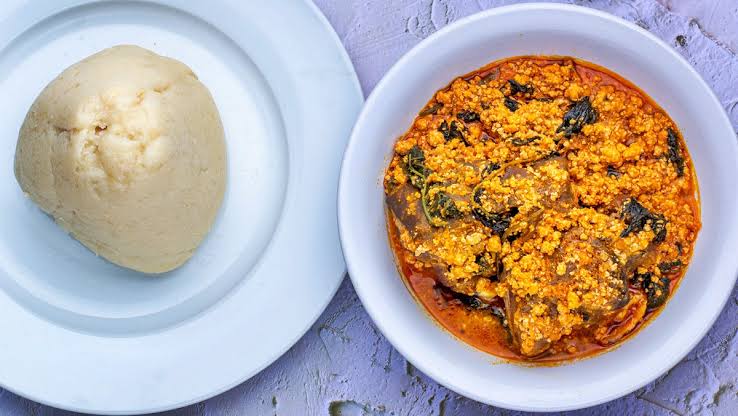 Pastor Fufu and soup