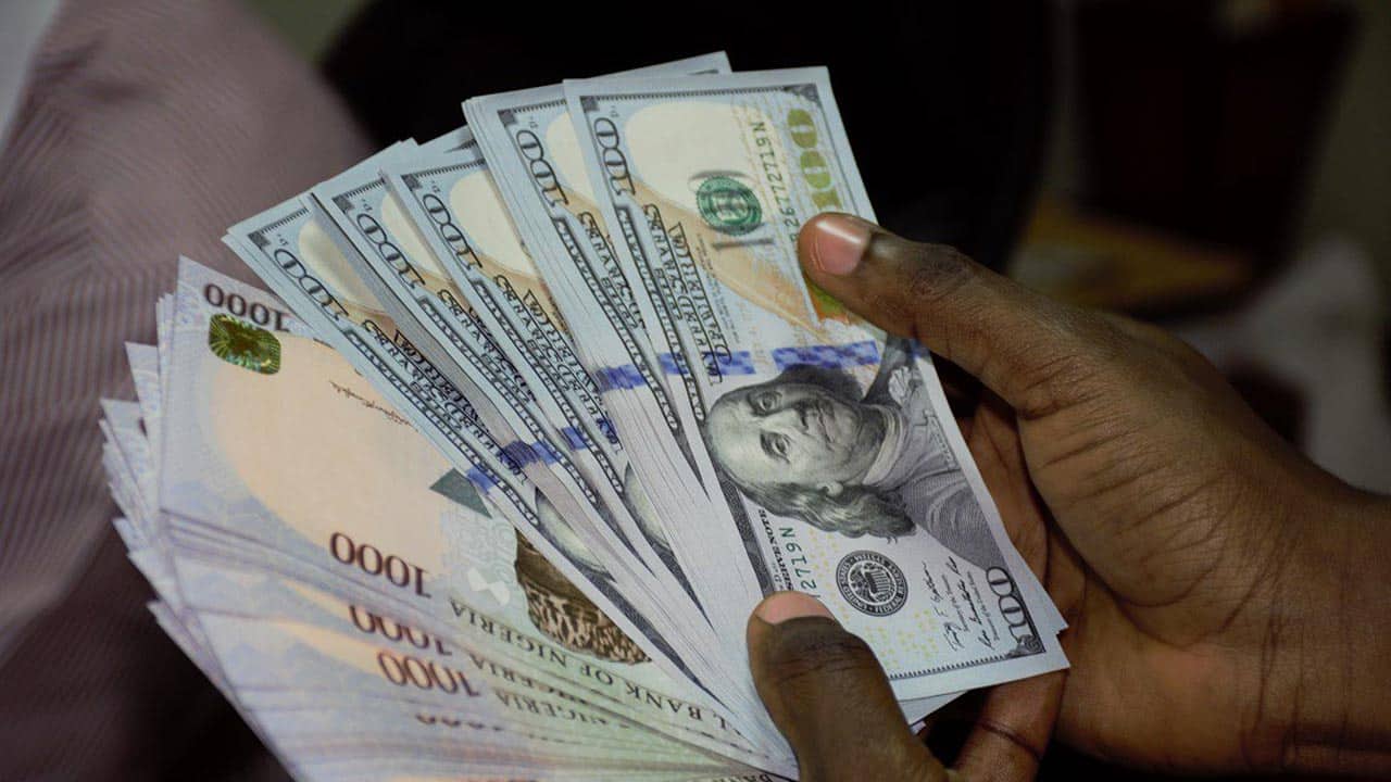 Naira dollar exchange for April 24