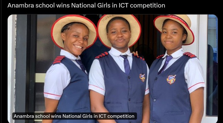 Anambra girls win National female ICT competition