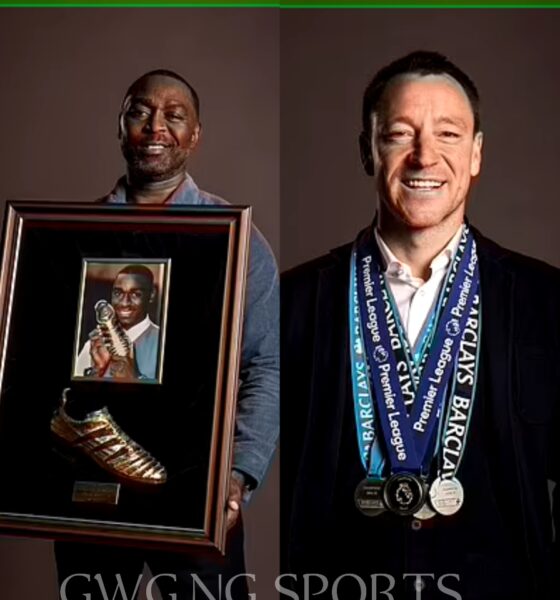 Andy Cole And John Terry Hall of fame
