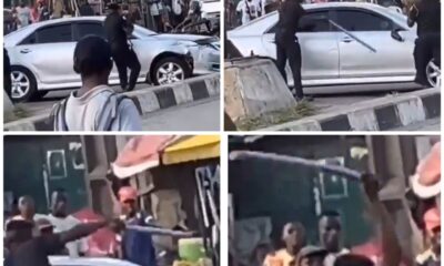 Adejobi reacts to viral video of officers destroying the car of a driver
