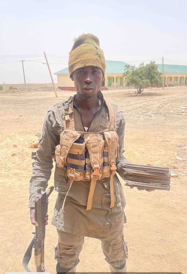 Boko Haram member surrenders troops