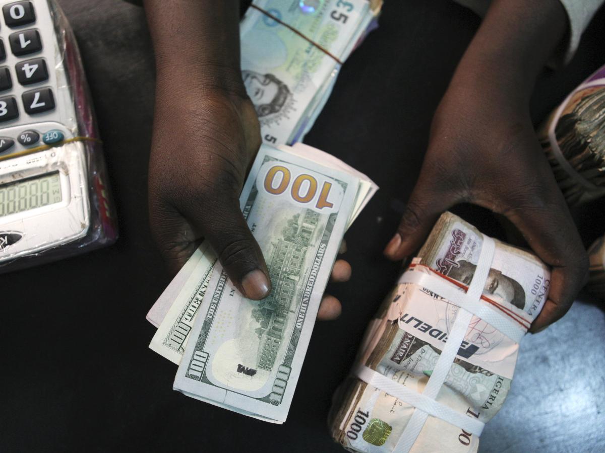 Naira dollar exchange for April 1